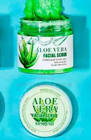 High Quality Natural Aloe Vera Facial Scrub