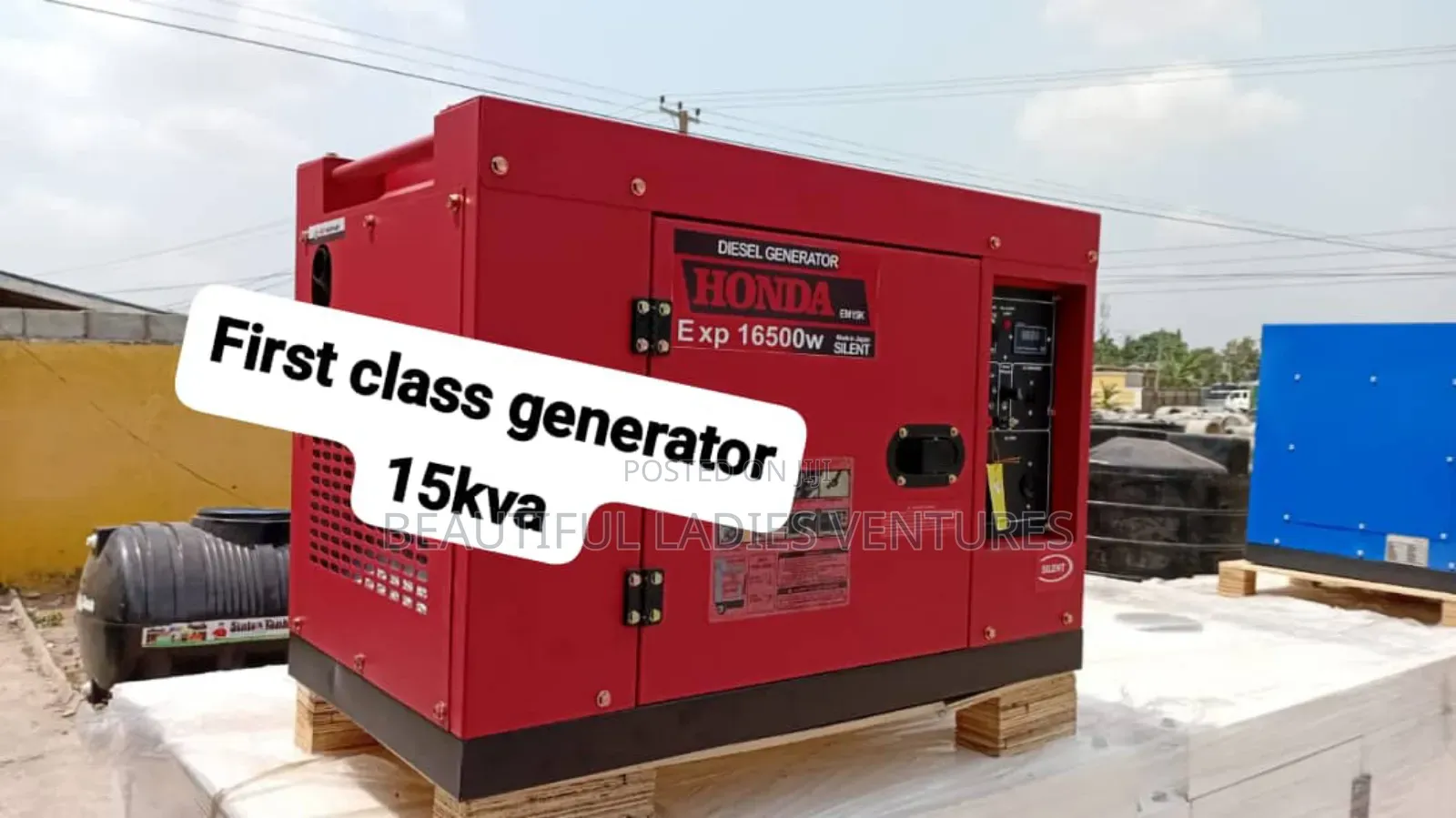 Smart Brand New Generator 15kva Honda Diesel Engine