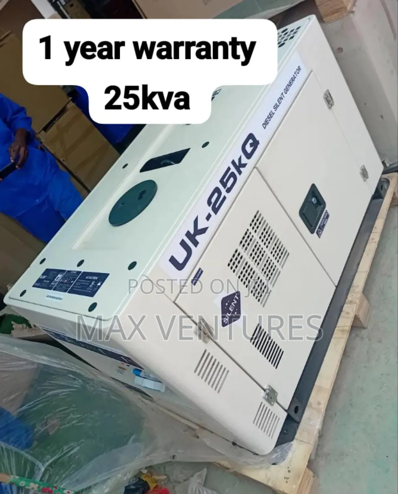 25kva Silent Diesel Generator Keystart Stable Generator