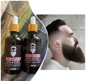 Quick Action Rekzen Minoxidil for Beard and Hair