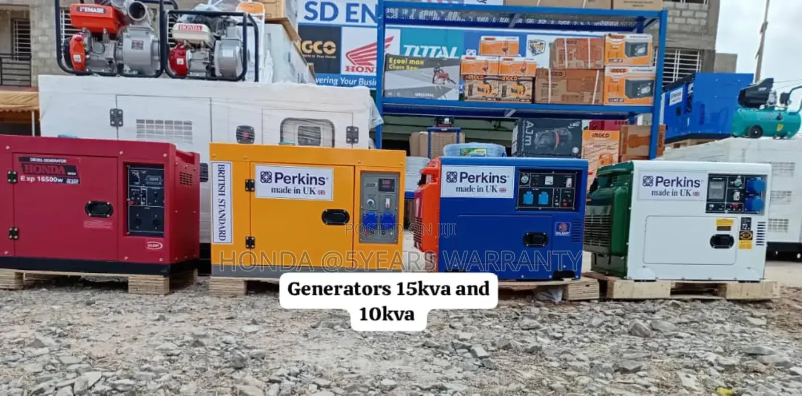 Generators Perkins Diesel Engine 15kva and 10kva