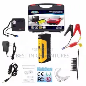 12v Car Emergency Jump Starter + Tire Pump