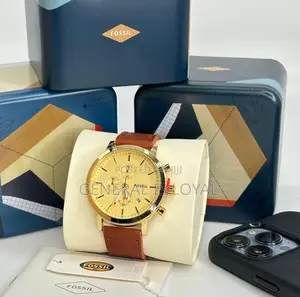 Fossil Watch / Brown, Coffee Color
