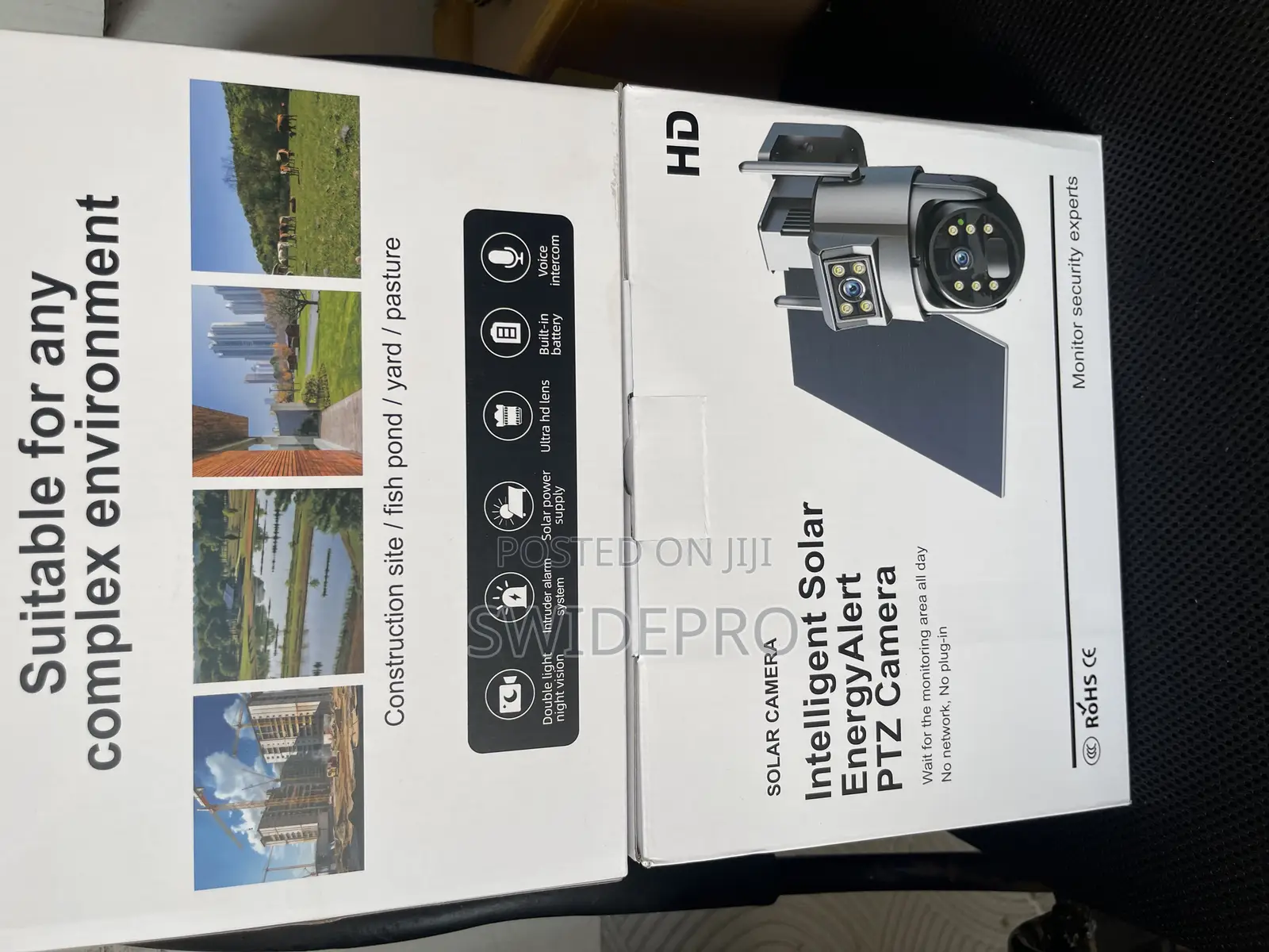 4g Ubox All Network Sim Solar Camera CCTV Dual Camera Hd Video