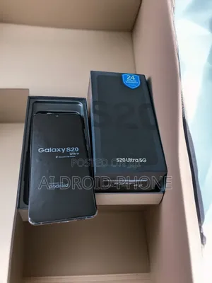 New Samsung Galaxy S20 Ultra 5G 128 GB Black