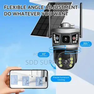 Quality Dual Lens Wifi Solar Security Camera One