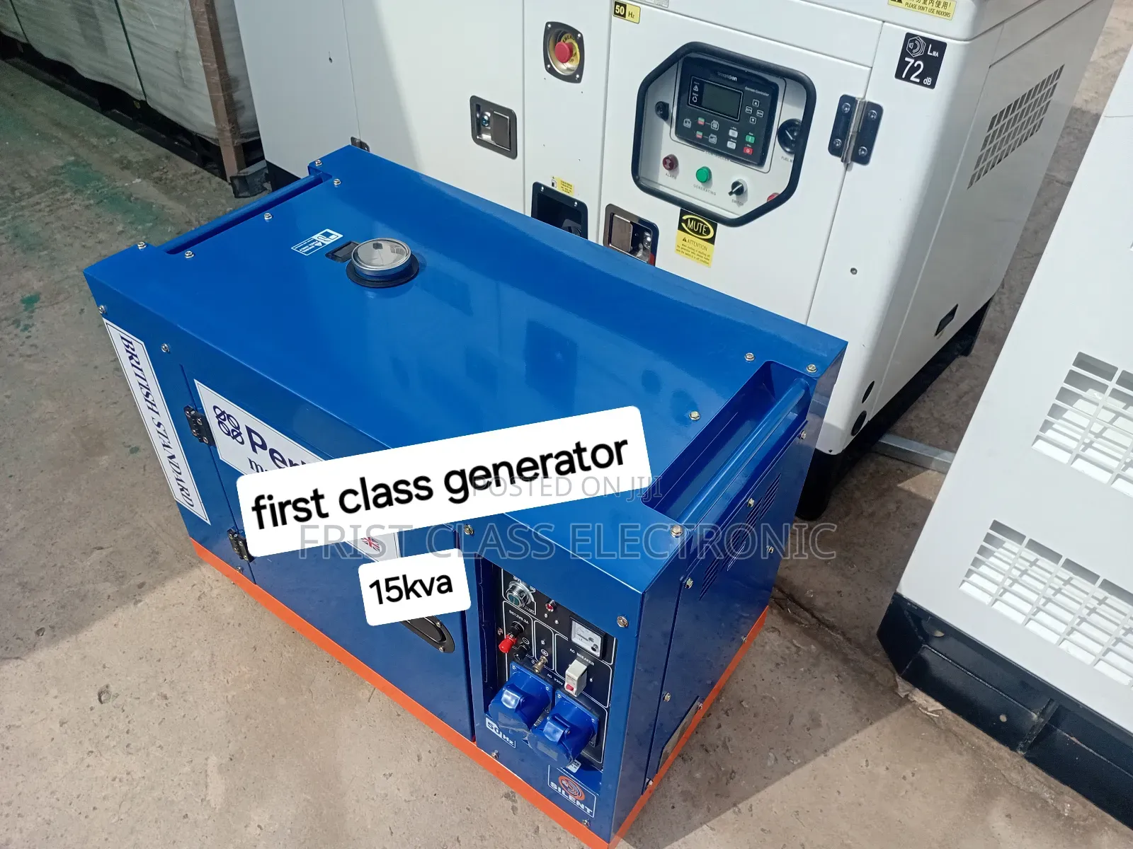 Electric Start 15kva Diesel Genset