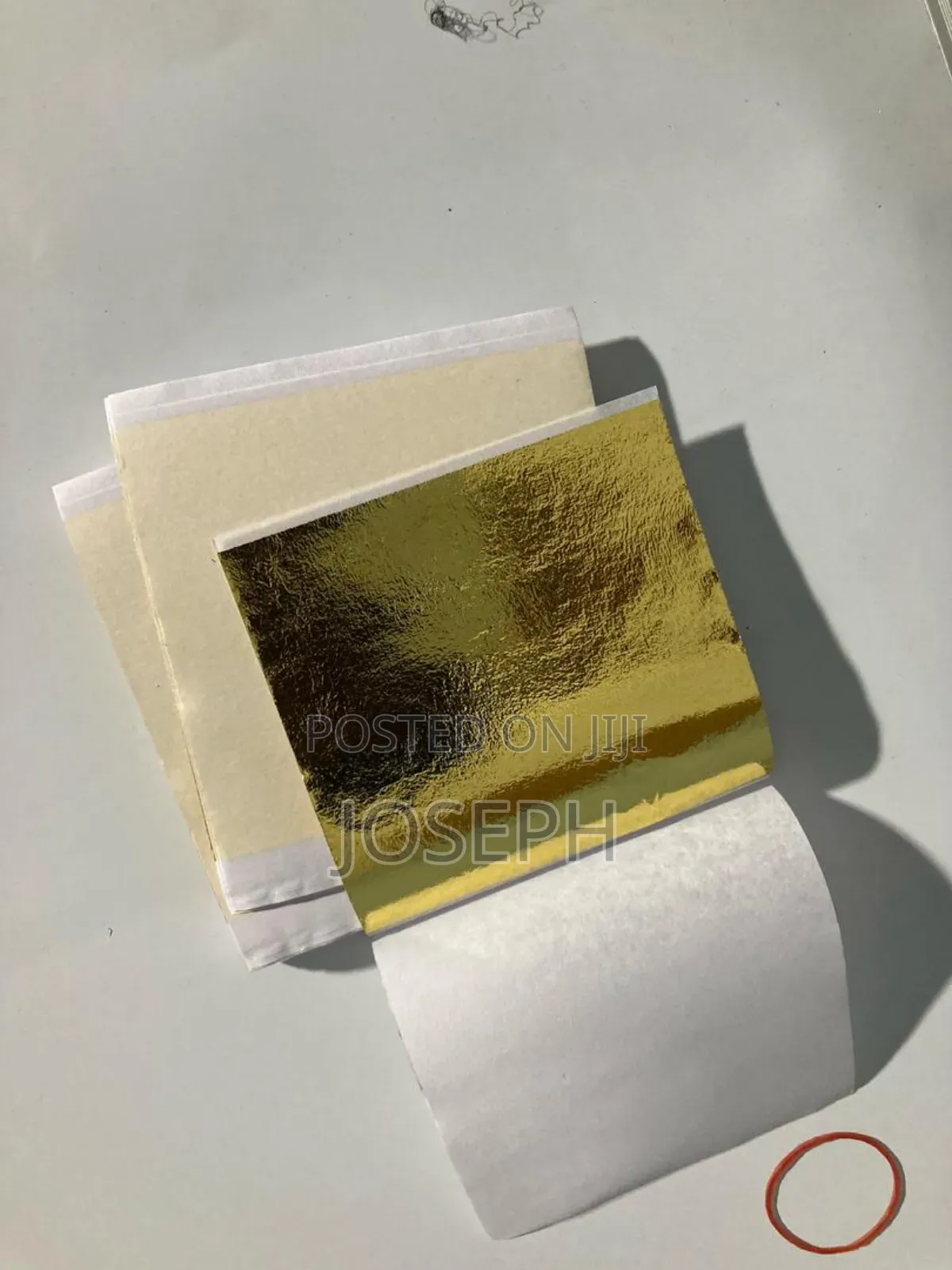 Gold Leaf Sheet Foil 100pcs