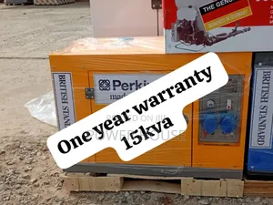 Colourful 15kva Perkins Diesel 13000watts Silent Generator