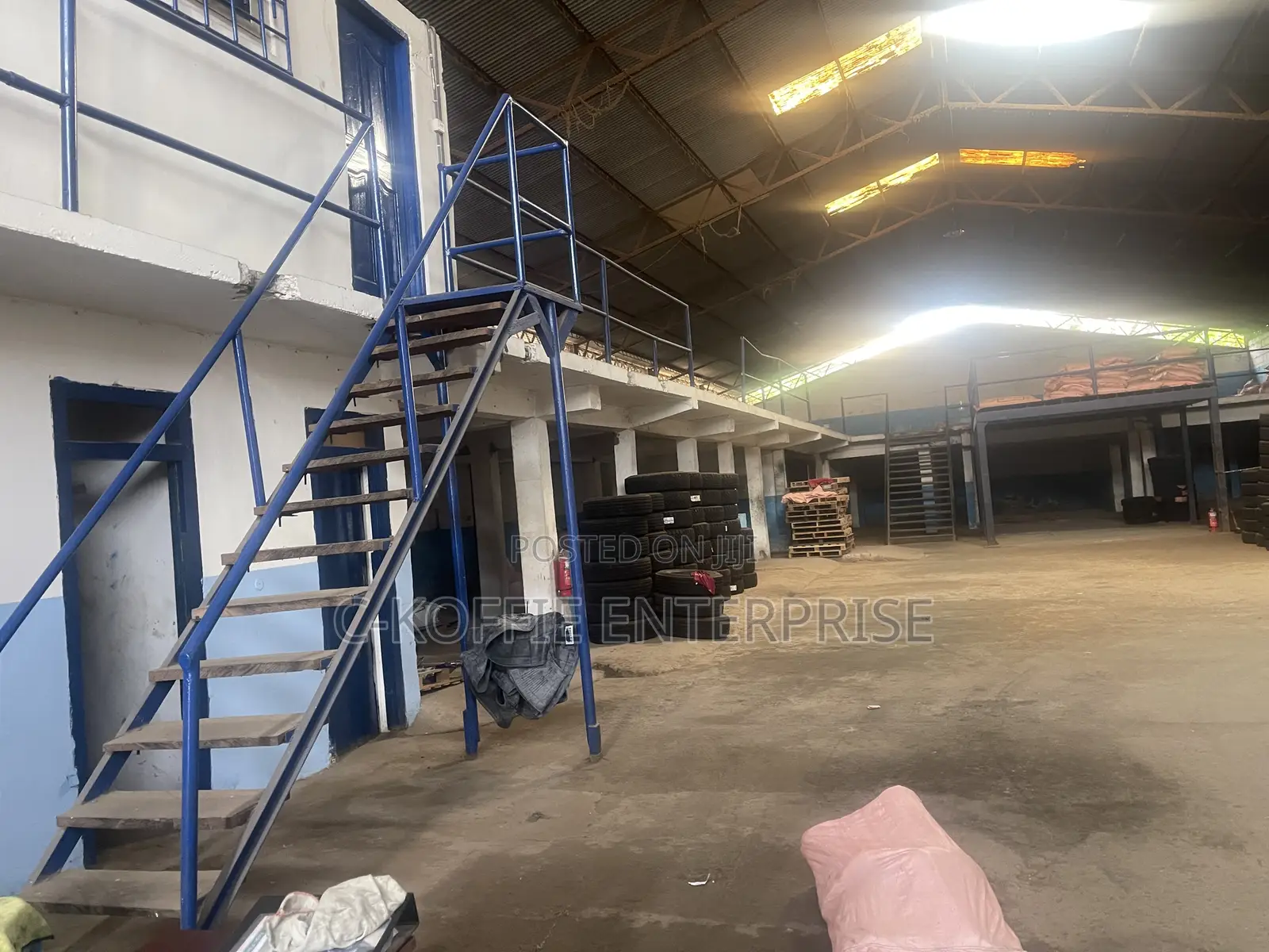 1000 SQM Warehouse at North Kaneshie Industrial Area 4 Tent