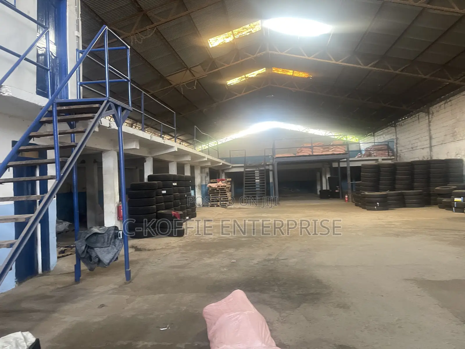 1000 SQM Warehouse at North Kaneshie Industrial Area 4 Tent