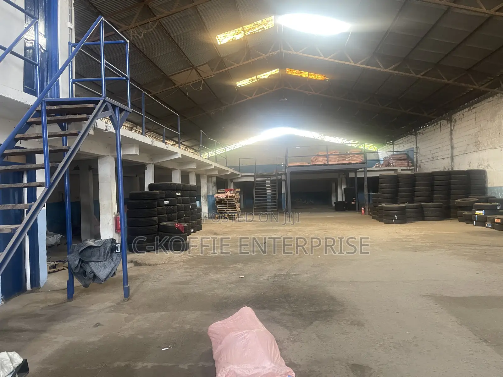 1000 SQM Warehouse at North Kaneshie Industrial Area 4 Tent