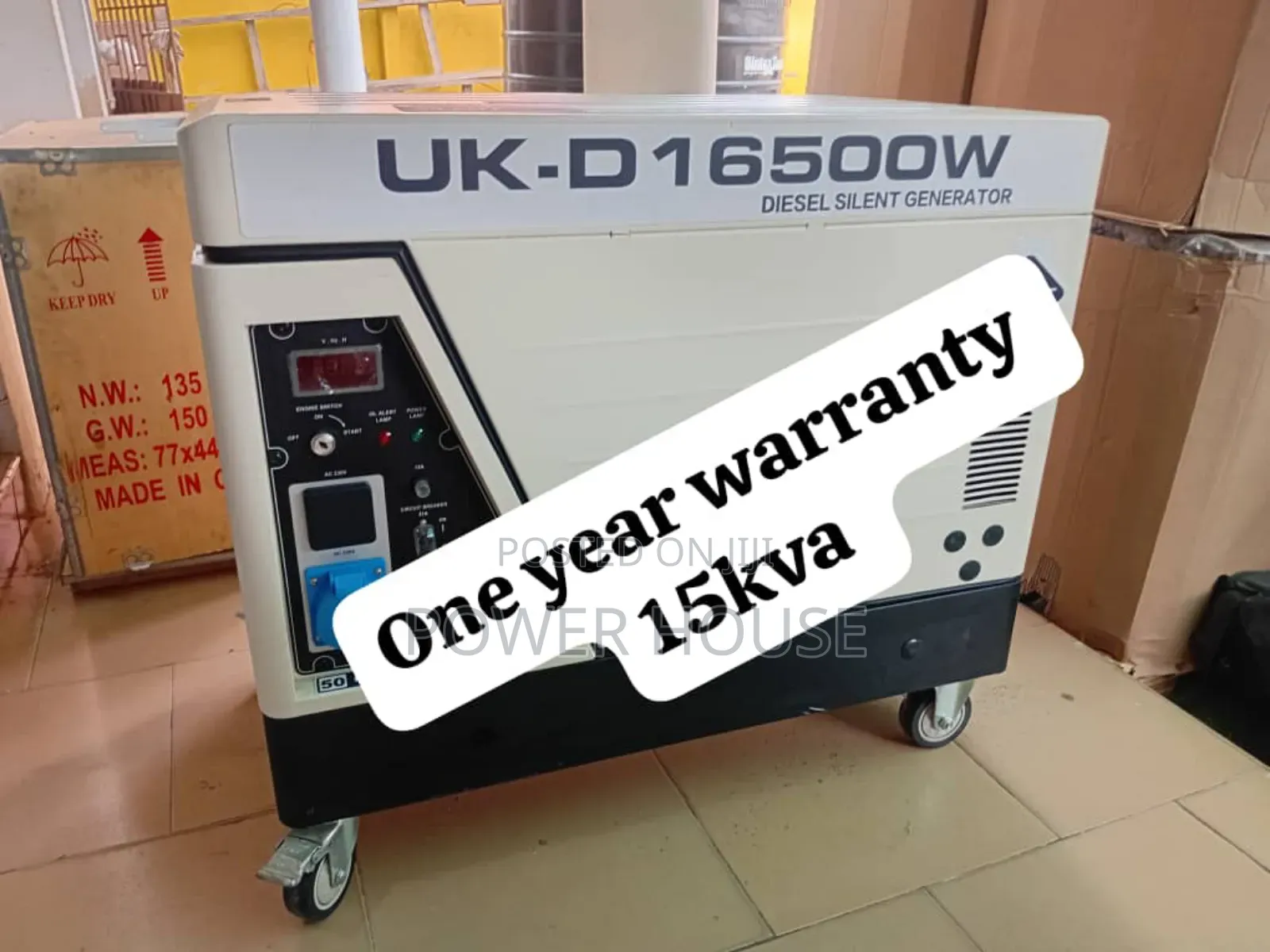 Reliable 15kva Uk Model Silent Diesel Generator 15kva Uk-D