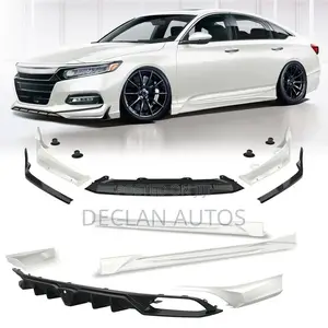 Honda Accord 10th Gen  Front Bumper Lip Body Kit Spoiler