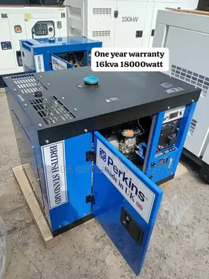 Prime Power Diesel Generator 16kva 18000watt Perkins 16kva