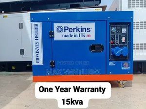 15kva Diesel Generator Silent With Keystarter 15kva New
