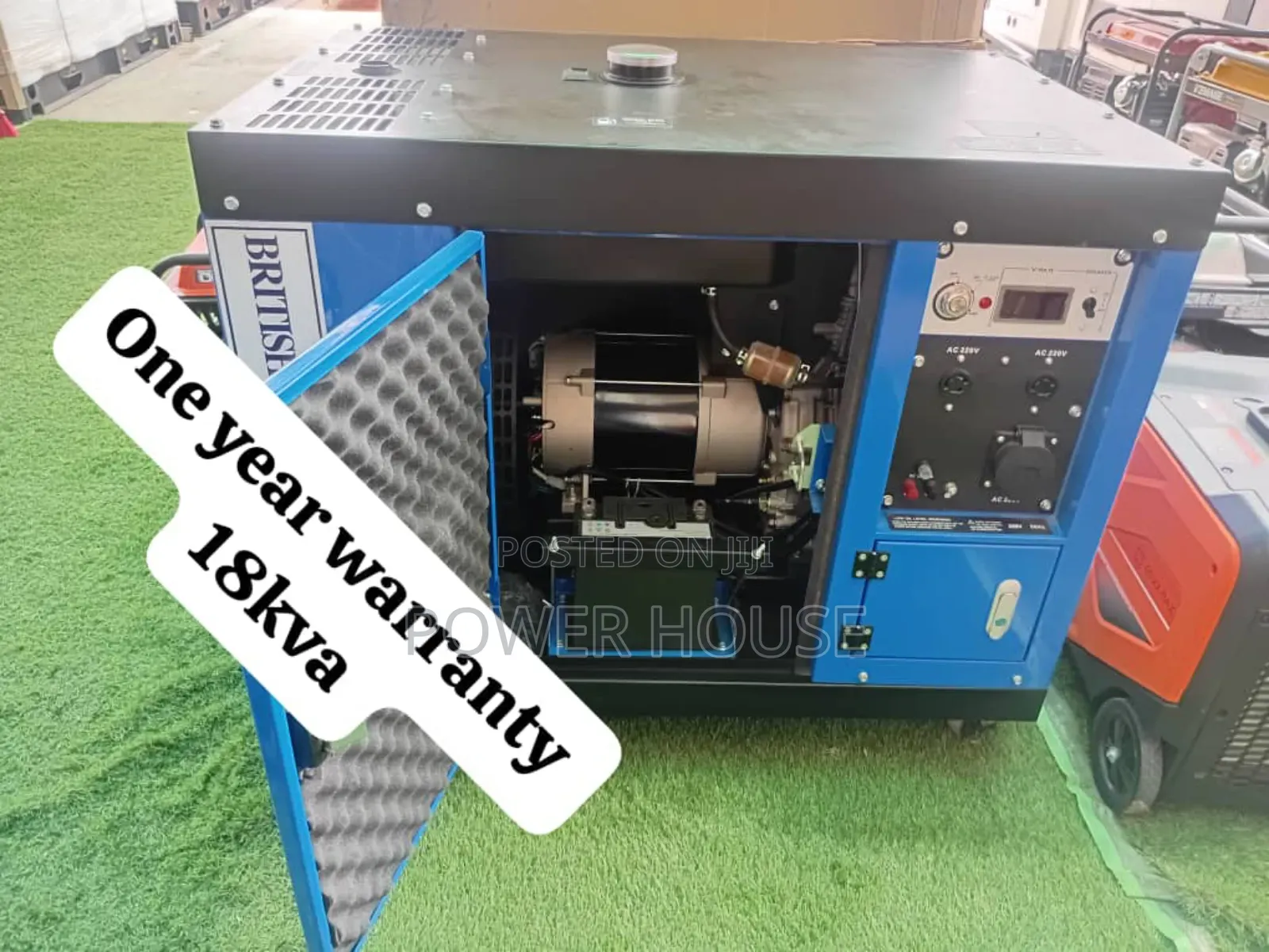 Scalable Perkins Diesel Generator 18kva 15000watts Perkins