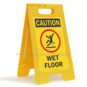 Wet Floor Caution Sign