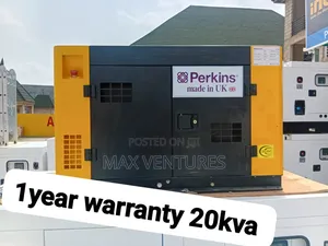 20kva Diesel Generator Stable Power Supply Made in Uk 20kva