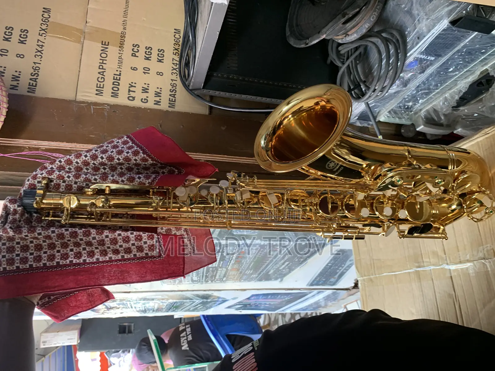 Gold Tenor Saxophone