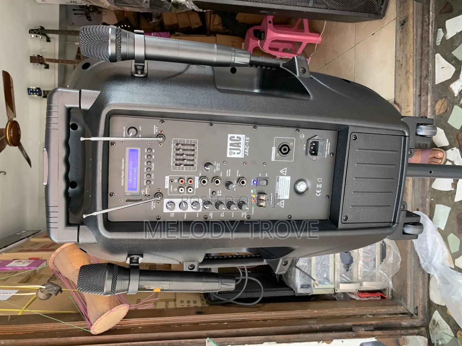 Jac- 15" Bluetooth Speaker