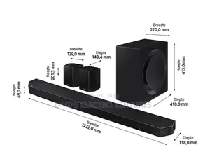 Brand New Samsung Sound Bar (Q930c)With Rear Speakers