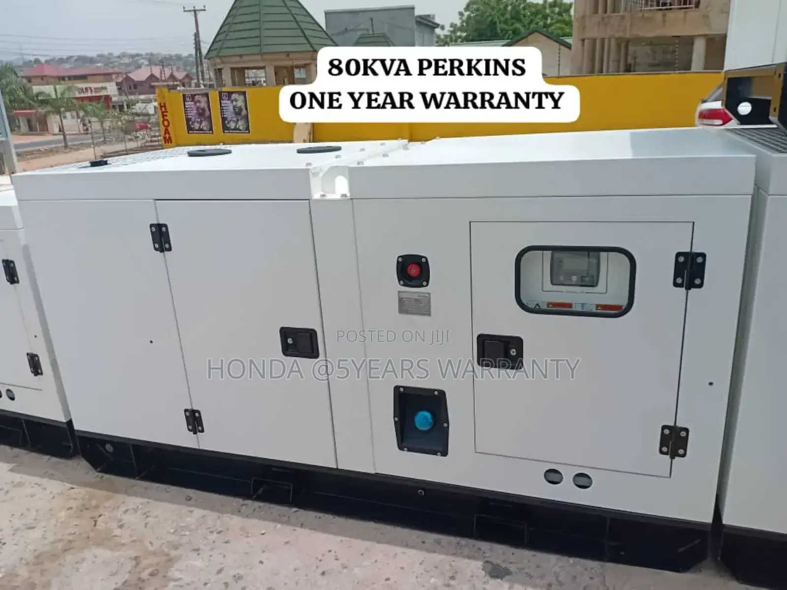 Whispergen Perkins Diesel Generator 80kva Silent 3phase
