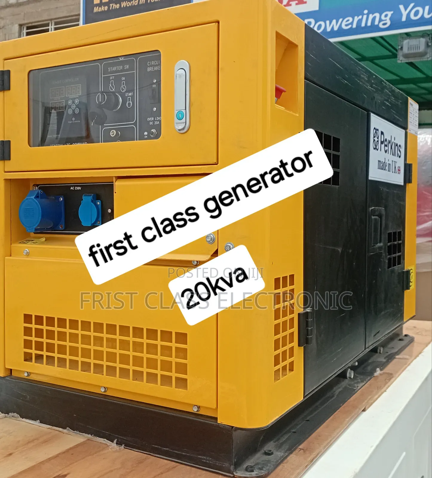 20kva Portable Diesel Generator for Emergency Power Supply