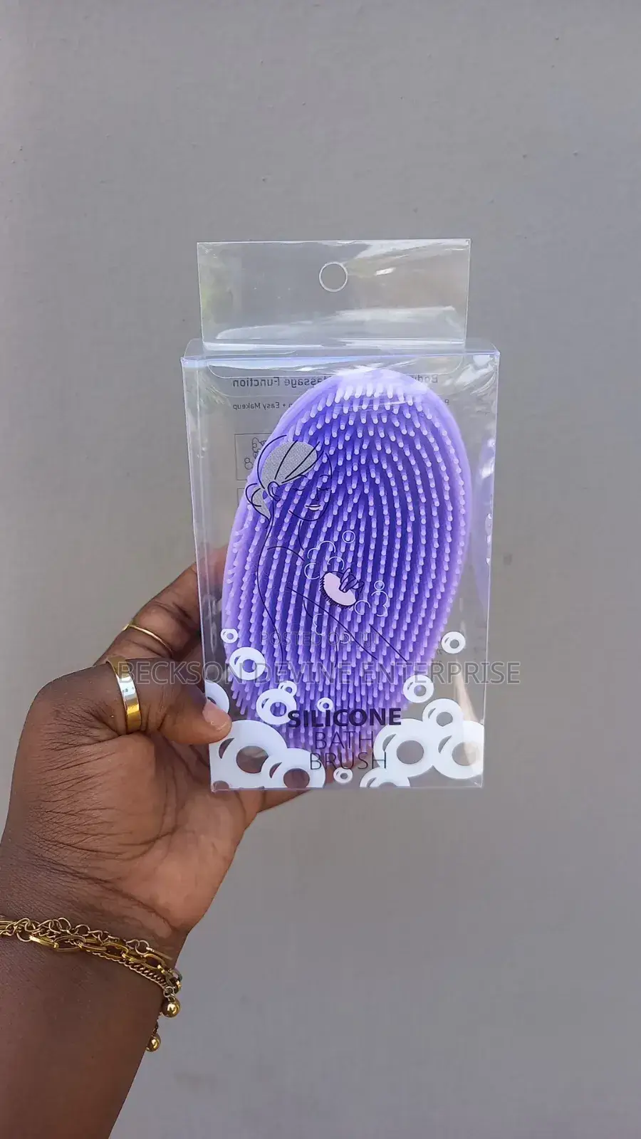 Silicone Body Scrub And Massage Tool