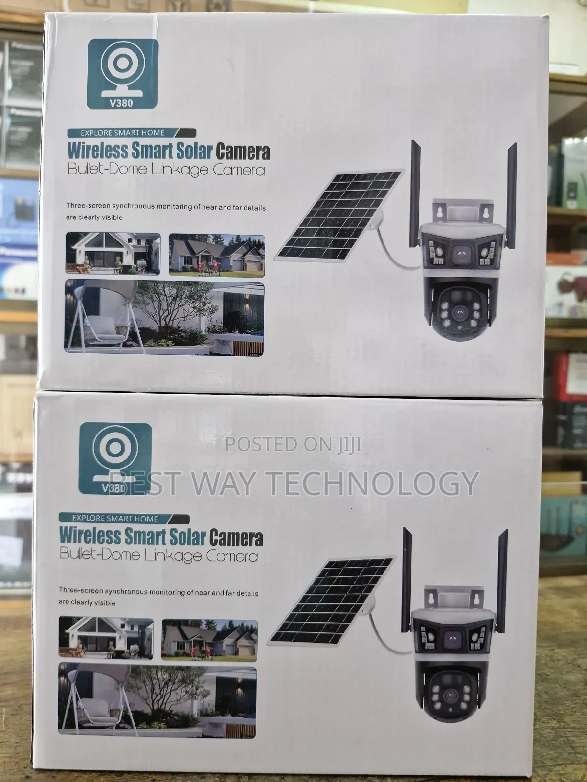 PTZ Solar Camera Wifi
