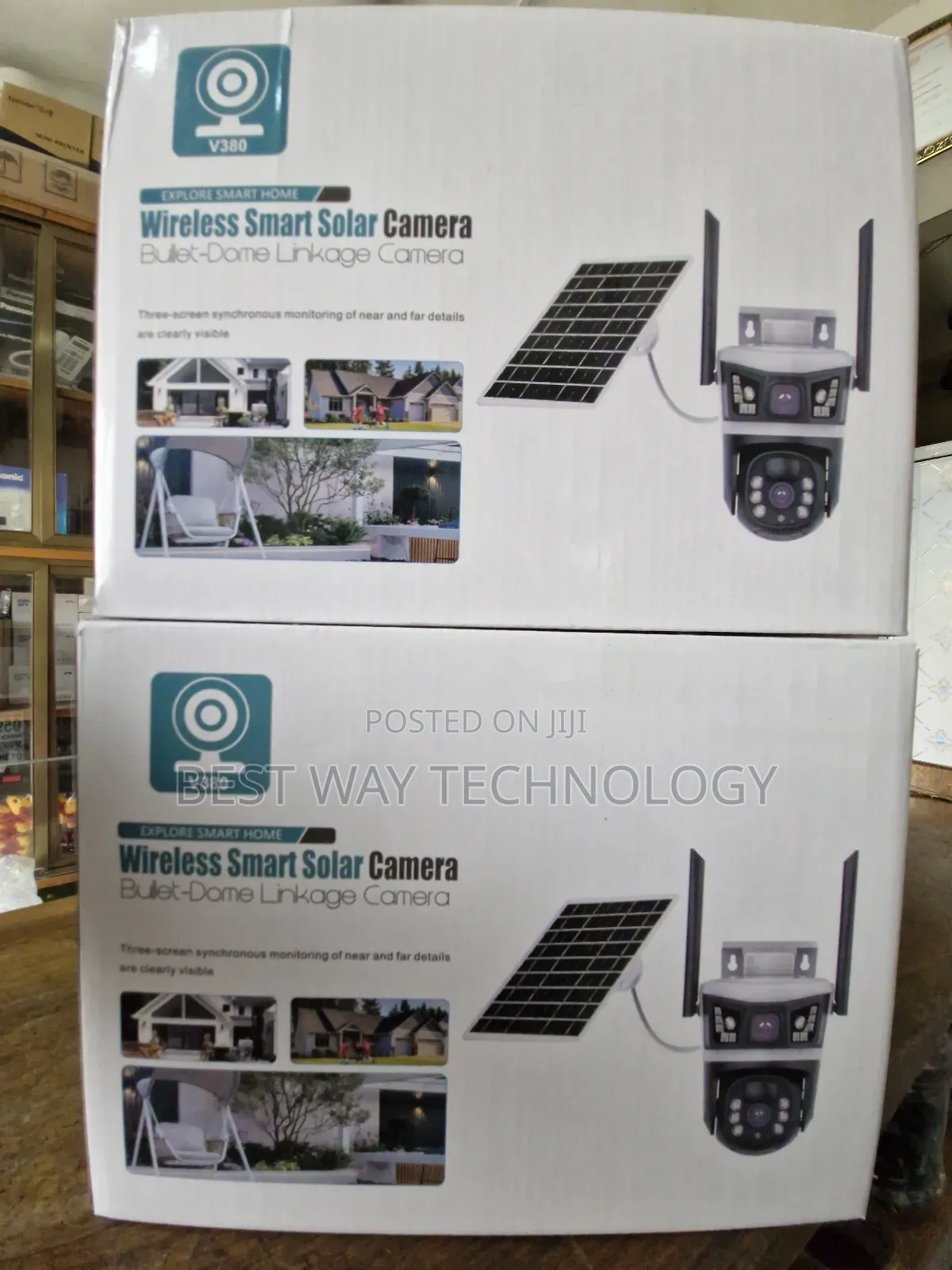 PTZ Solar Camera Wifi