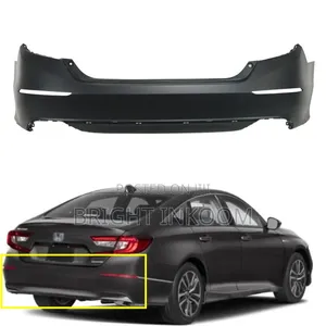 Honda Accord 2018 2019 Back Bumper