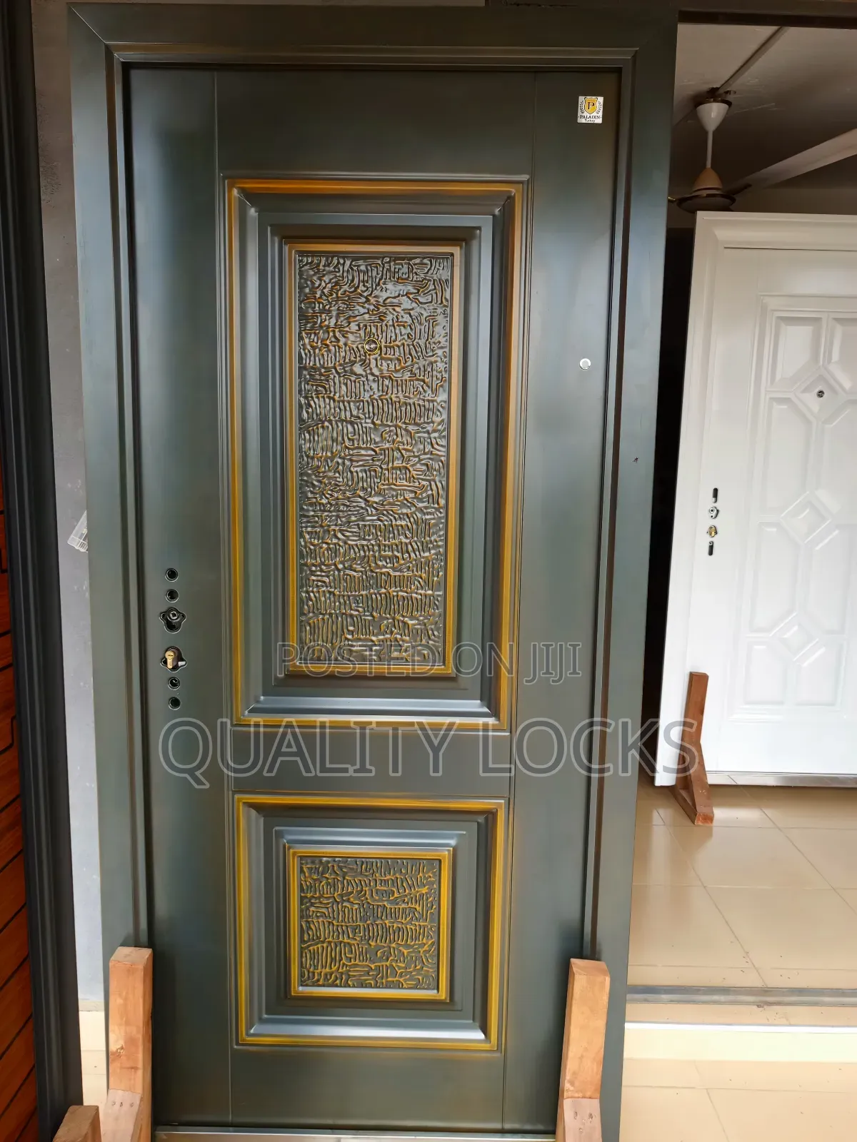Exterior Anti-Rust Single Metal Door