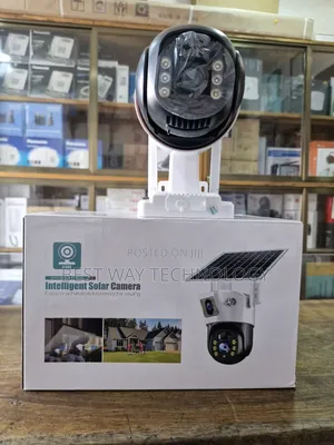 Wifi PTZ Solar Camera Dual Lens