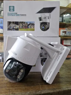 Wifi PTZ Solar Camera Dual Lens