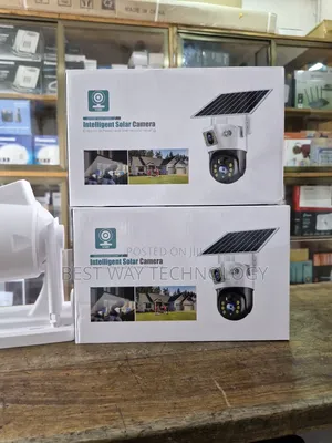 Wifi PTZ Solar Camera Dual Lens