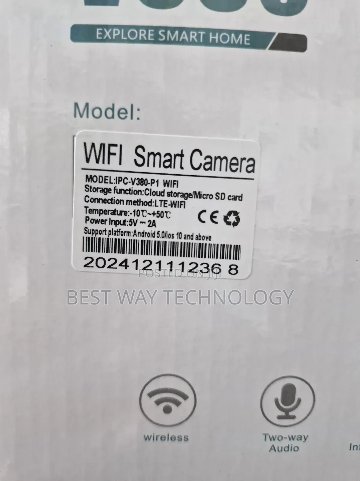 Wifi PTZ Solar Camera Dual Lens