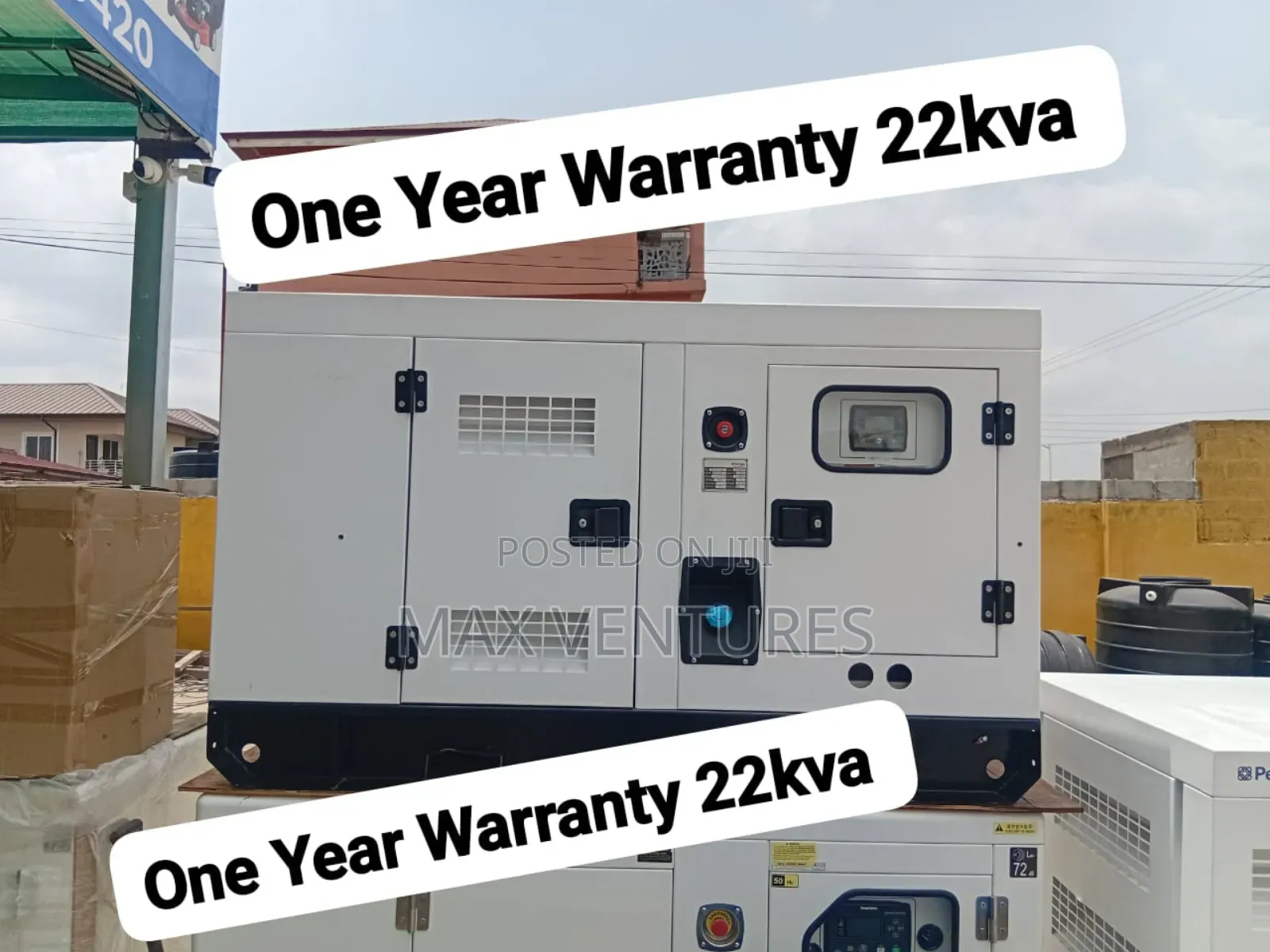 22kva Perkins Diesel Engine Generator Easy Start Genset 22kw
