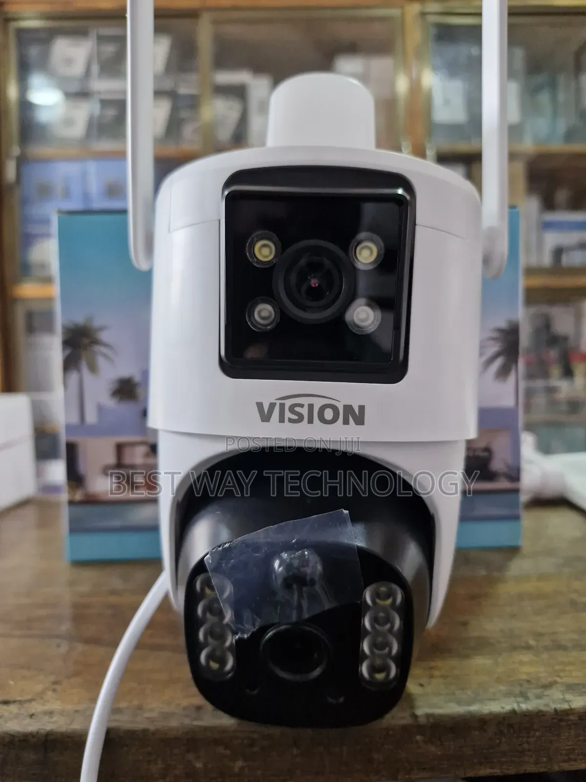4g PTZ Solar Camera Dual Lens V380pro