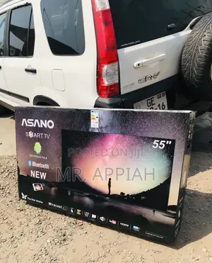Shop Affordable Asano 55” Smart Screen Tv(Black).