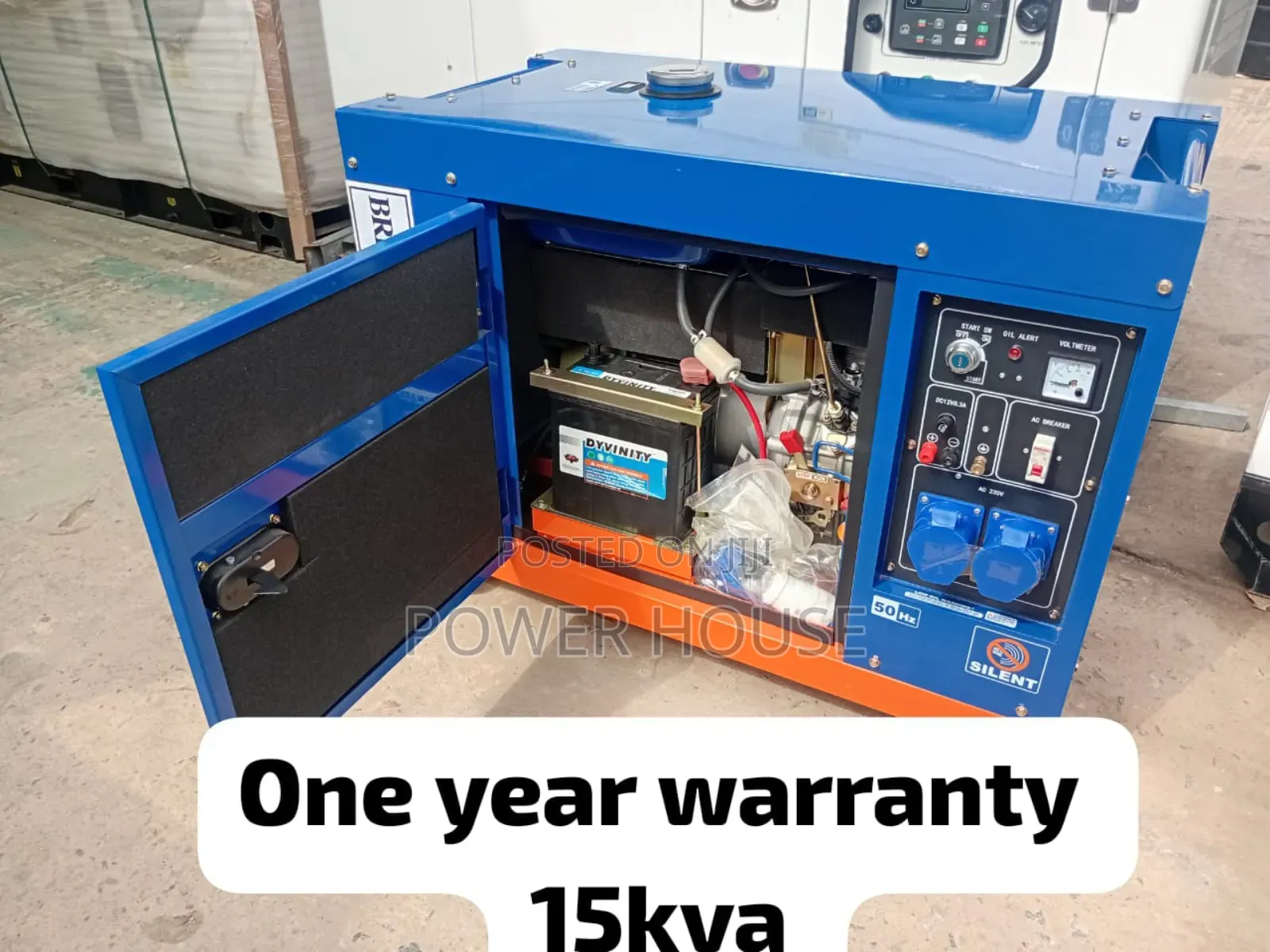 Delicate Perkins 15kva Diesel Silent 13000watts Generator