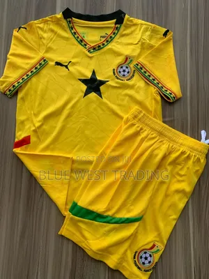 Ghana Black Stars Away Jersey for Kids