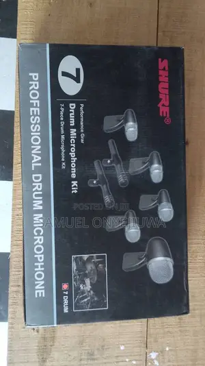 Shure 7-Kit Drum Microphone (Professional Original)