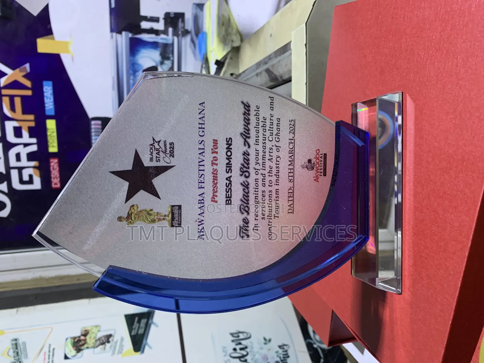 Award Plaque With Full Customization for Your Events