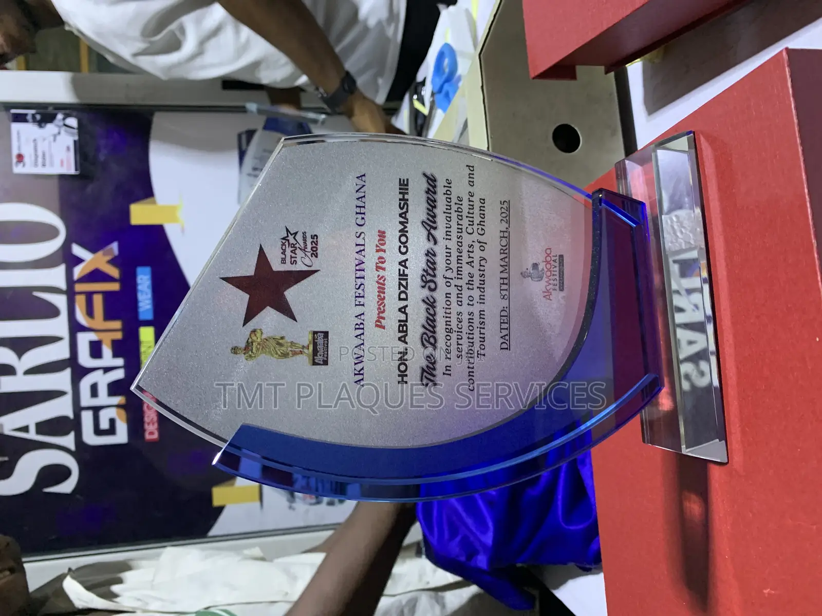 Award Plaque With Full Customization for Your Events