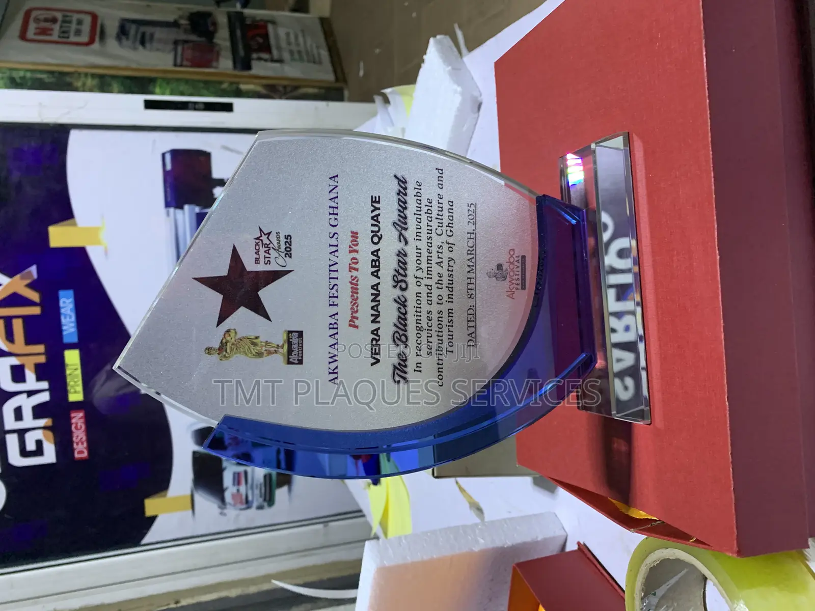 Award Plaque With Full Customization for Your Events