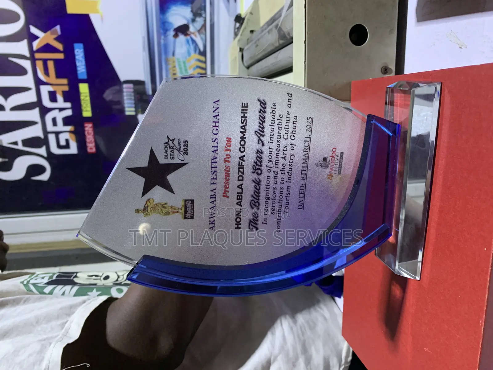Award Plaque With Full Customization for Your Events