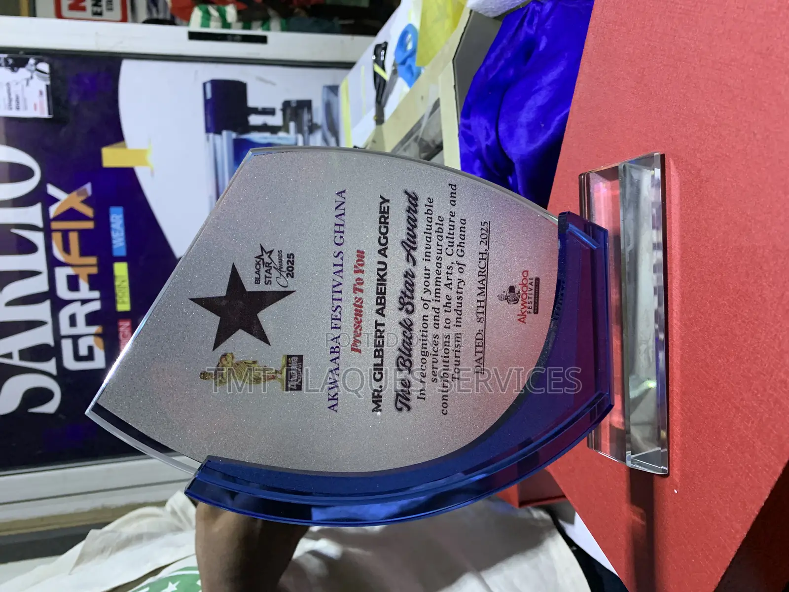 Award Plaque With Full Customization for Your Events