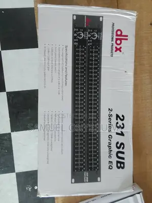 DBX Double Equalizer 231 Sub (2-Series Equalizer)