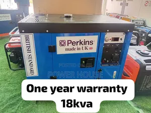 Modish 18kva 15000watts Perkins Uk Silent Generator Diesel
